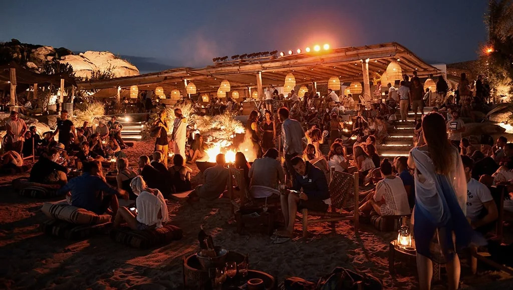 scorpios mykonos sunset reservations and vip bookings