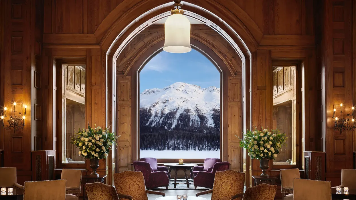 Tea Time Brunch at Badrutt’s Palace – The Living Room of St. Moritz