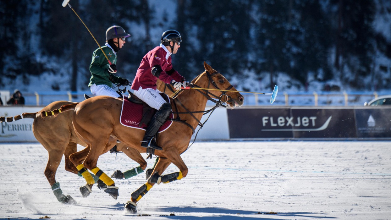  St. Moritz Snow Polo – Polo on Ice with Fur Boots & Champagne